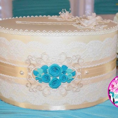 Сундук для денег B115280 - Свадебные аксессуары Bella Bridal